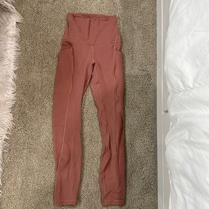 Lululemon align leggings 25” with pockets! Size 0